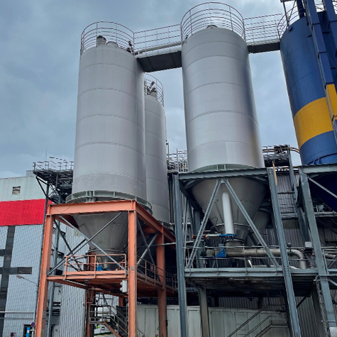 Silo à drêche sur mesure