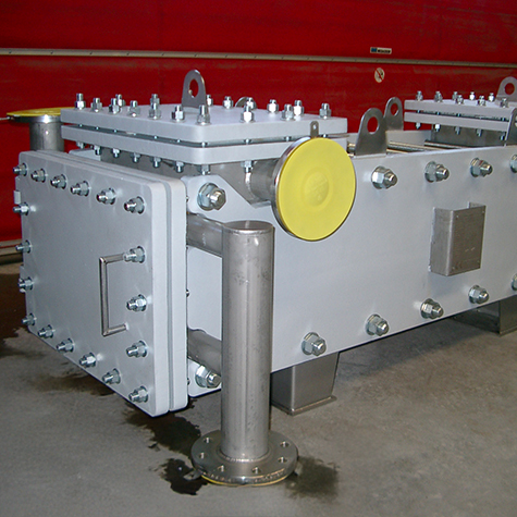 Zieplate avec 4 portes pour nettoyage des 2 côtés